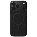 iPhone 13 / 14 / 15 / 16 / 17 Pro Max – Black Fabric MagSafe Case