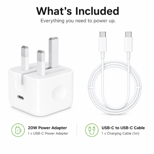 iPhone TYPE-C to TYPE-C Fast Charger with Free Cable